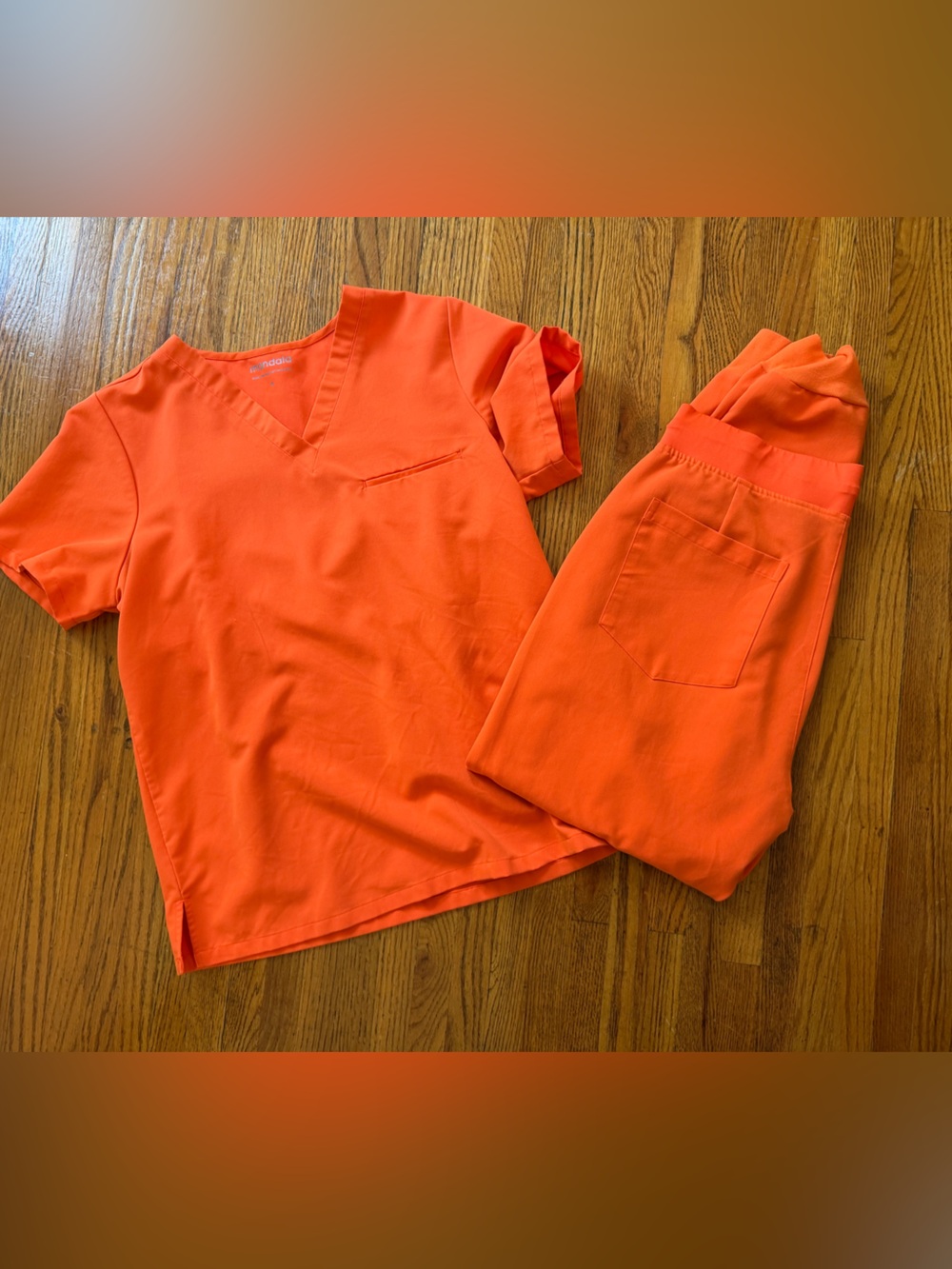 Mandala Womens Scrub Set